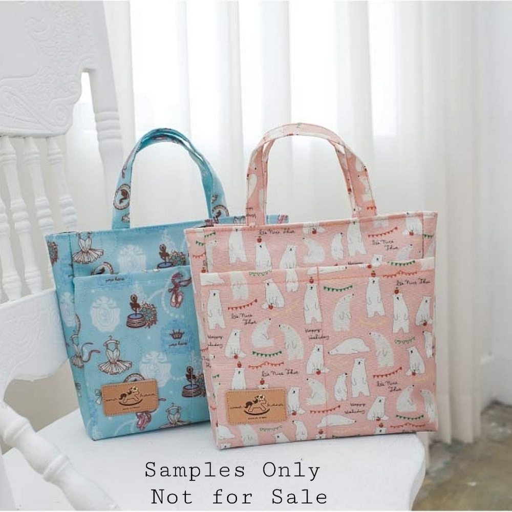 Waterproof Shiba Mini Tote Handbag - Picture 4 of 8